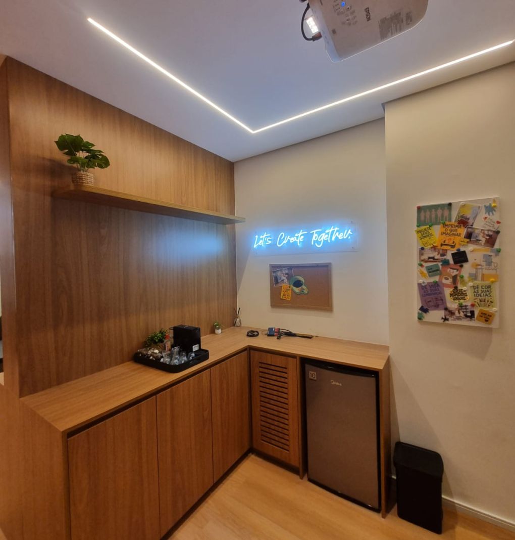 Showroom da Epson do Brasil em Alphaville, entregue pela Santoro 360°
