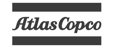 Logo Atlas Copco — cliente Santoro 360°